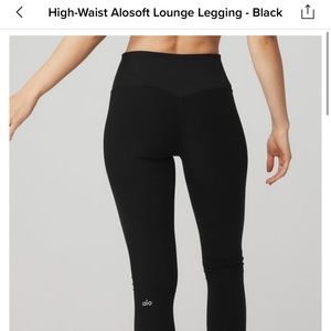 Full length alo black leggings